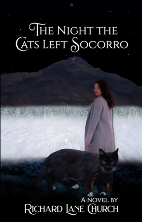 book cover for tThe Night the Cats Left Socorro